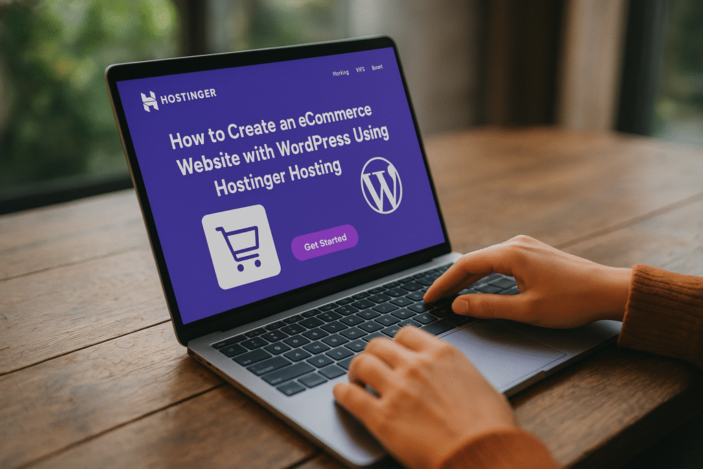 how to create an eCommerce website with WordPress