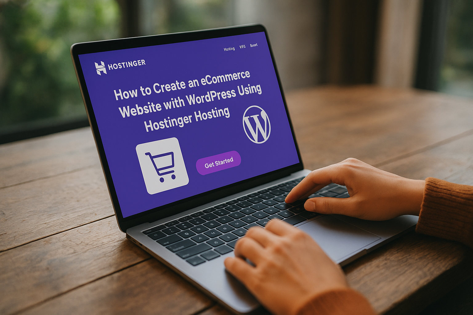 how to create an eCommerce website with WordPress